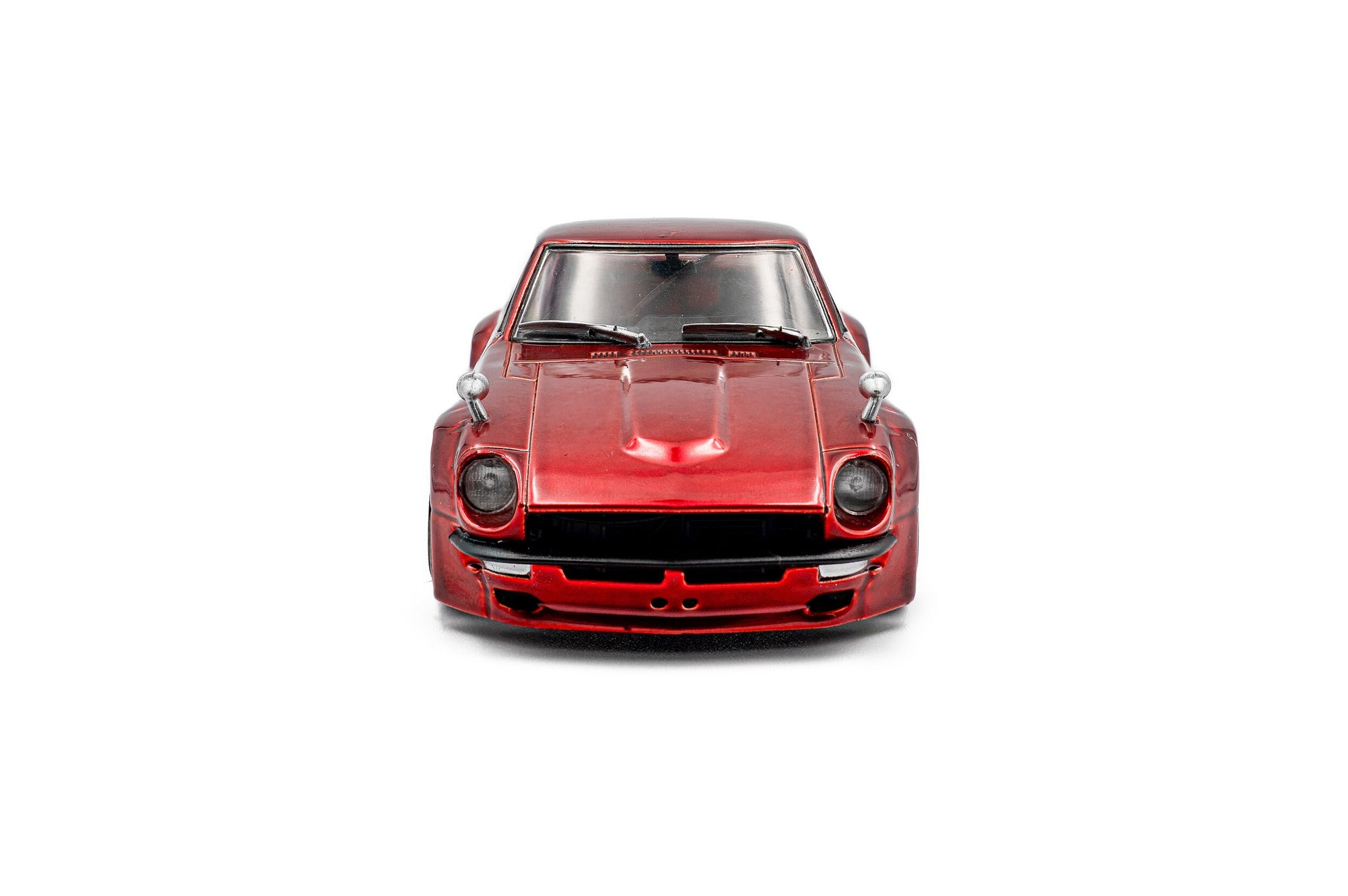 1:43 Datsun 240Z PANDEM Rocket Bunny -- Metallic Red -- Solido