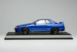 1:18 Nissan R32 Skyline GTR Customised Version -- Bayside Blue -- Motorhelix MH027BE