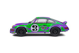 1:18 Porsche 911 RSR Coupe 1973 -- #3 Purple Hippy Tribute -- Solido