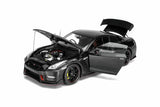 (Pre-Order) 1:18 Nissan GTR NISMO (R35) Special Edition 2022 -- Meteor Flake Black Pearl -- Motorhelix M83529