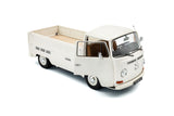 1:18 Volkswagen (VW) T2 Kombi Pickup -- White -- Solido