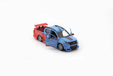 1:64 Isuzu D-Max Low Rider -- Blue/Red Safety Car -- BM Creations