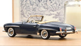 1:18 Mercedes-Benz SL-Class 190SL Spider 1957 -- Middle Blue -- Norev