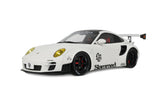 1:18 Porsche 911 (997) Turbo LB-Works -- "Slammed" White -- GT Spirit GT958