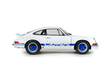 1:18 Porsche 911 Carrera RSR 1973 -- White / Blue Stripes -- Solido