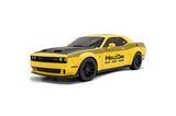 1:18 2023 Dodge Challenger SRT Hellcat Widebody -- "HellCab" Yellow -- Solido