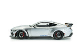 1:18 Shelby Mustang Super Snake 2025 -- Grey w/Blue Stripes -- Solido Ford