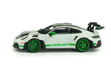 1:43 Porsche 911 (992) GT3 RS 2023 -- White w/Green Stripe -- Solido