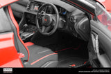 1:18 Nissan GT-R (R35) Track Edition 2022 -- Vibrant Red -- Motorhelix M83511