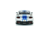 1:18 Shelby Mustang Super Snake 2025 -- Grey w/Blue Stripes -- Solido Ford
