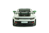 1:43 Porsche 911 (992) GT3 RS 2023 -- White w/Green Stripe -- Solido