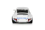 1:18 Porsche 911 Carrera RSR 1973 -- White / Blue Stripes -- Solido