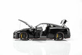 (Pre-Order) 1:18 Nissan GTR NISMO (R35) Special Edition 2022 -- Meteor Flake Black Pearl -- Motorhelix M83529