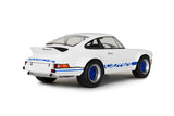 1:18 Porsche 911 Carrera RSR 1973 -- White / Blue Stripes -- Solido