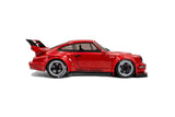 1:18 RWB 964 -- "Taikano Kaishin" Red w/Black Stripes -- Solido Porsche 911
