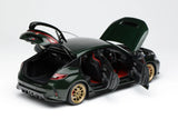 1:18 Honda Civic Type-R (FL5) Customised -- Pearl Dark Green -- Motorhelix M85327