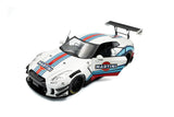 1:18 Nissan R35 GTR Liberty Walk 2.0 - Martini White w/Blue/Red Stripes - Solido