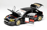 1:18 Honda Civic Type R (EK9) -- MOTUL Matte Black -- Motorhelix M85010
