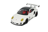 1:18 Porsche 911 (997) Turbo LB-Works -- "Slammed" White -- GT Spirit GT958