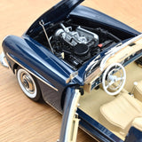 1:18 Mercedes-Benz SL-Class 190SL Spider 1957 -- Middle Blue -- Norev