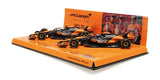 1:43 2024 Hungarian GP - Piastri/Norris McLaren 1-2 Finish Twin Set - Minichamps