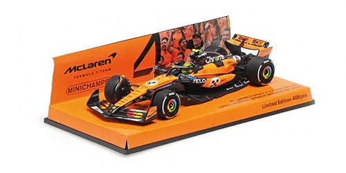 1:43 2025 Lando Norris -- Monaco GP Winner -- #4 McLaren MCL39 -- Mini
