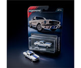 1:64 1965 Shelby Mustang GT350 -- White w/Blue Stripes -- Majorette: Collection