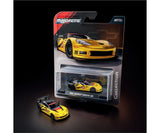 1:64 2005 Chevrolet Corvette C6 R -- #69 Yellow/Black -- Majorette: Collection