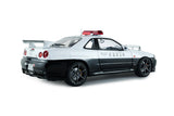 1:18 Nissan Skyline R34 GTR -- Japanese Police -- Solido Modified