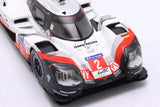 1:18 2017 Le Mans 24 Hour Winner -- #2 Porsche 919 Hybrid -- IXO Models (Display Box)