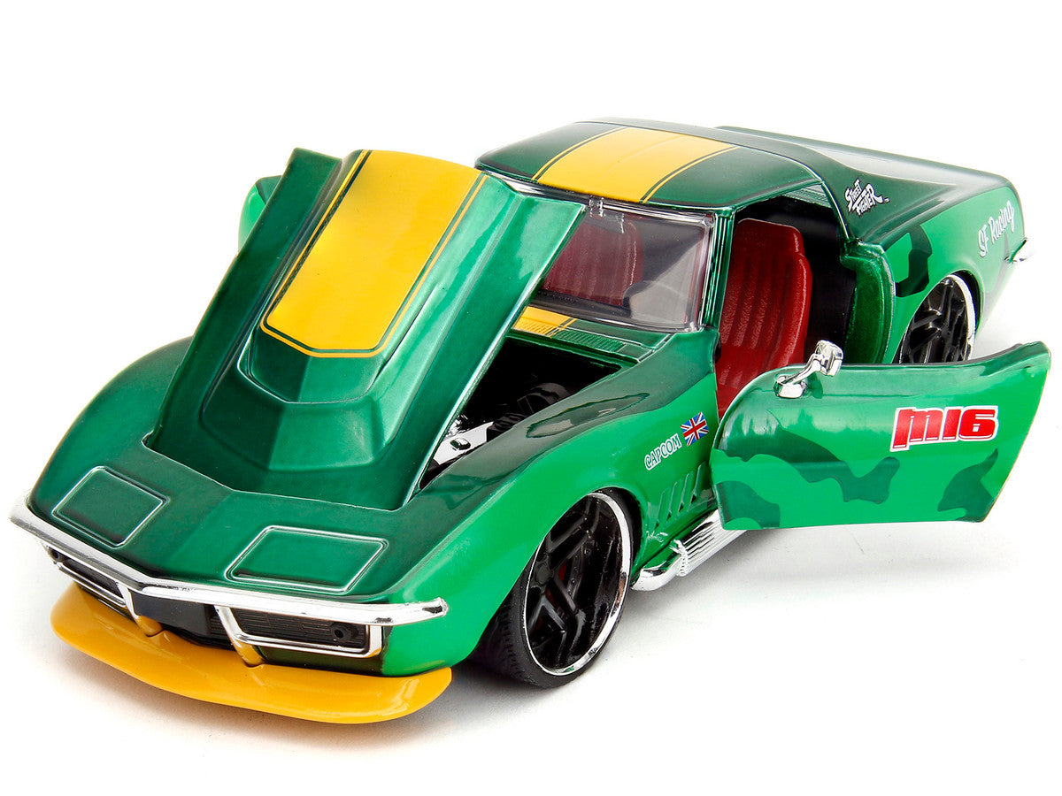 1:24 Street Fighter - Cammy w/1969 Chevrolet Corvette Stingray ZL1 --