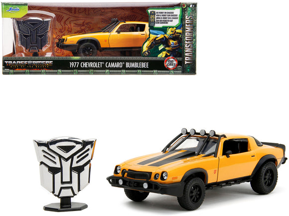 1:24 Transformers (2023) - Bumblebee -- 1977 Chevrolet Camaro Off-Road -- JADA