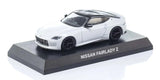 1:64 Nissan Fairlady Z w/Book -- Prism White -- Kyosho 07117W