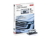 1:64 Toyota Land Cruiser 300 Sahara ZX w/Book -- White -- Kyosho 07118W