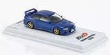 (Pre-Order) 1:64 Initial D - Subaru Impreza WRX STI -- Blue -- Kyosho 07133LD