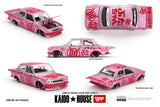 1:64 Datsun 510 Pro Street Buta V1 -- Pink Pig Tribute -- Kaido House x Mini GT KHMG161