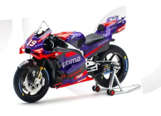 (Pre-Order) 1:12 2024 MotoGP World Champion -- Jorge Martin -- #89 Ducati Desmosedici GP24 -- NZG