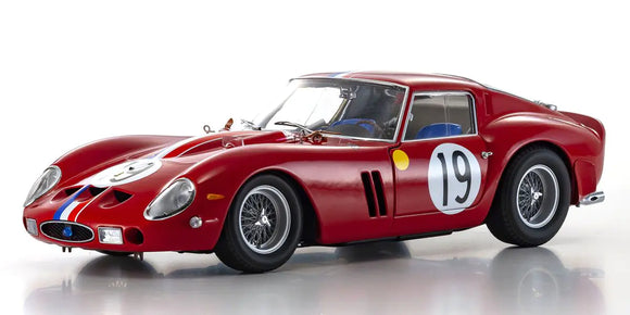 1:18 1962 Le Mans 24 Hour 2nd Place -- #19 Ferrari 250 GTO -- Kyosho 1:18 1962 Le Mans 24 Hour 2nd Place -- #19 Ferrari 250 GTO -- Kyosho