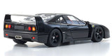 1:18 1987 Ferrari F40 -- Black -- Kyosho KS08416BK