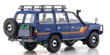 1:18 Toyota Land Cruiser 60 with Parts -- Blue -- Kyosho KS08956XBL
