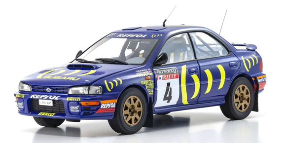 1:18 1994 Colin McRae -- #4 RAC Subaru Impreza 555 WRC -- Kyosho KS08962A