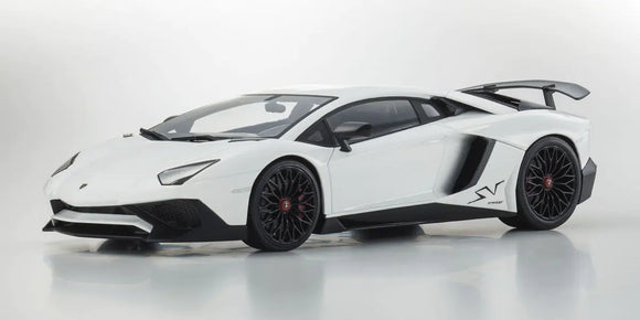 1:18 Lamborghini Aventador LP750-4 SV -- White -- Kyosho OUSIA C09521W