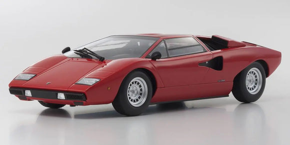 1:18 Lamborghini Countach LP400 -- Red -- Kyosho OUSIA C09531R