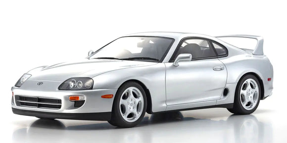 (Pre-Order) 1:12 Toyota Supra Mk4 (A80) Coupe 1993 -- Silver -- Kyosho: Samurai