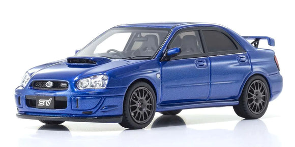 (Pre-Order) 1:43 2004 Subaru Impreza S203 WRX STI -- Blue -- Kyosho