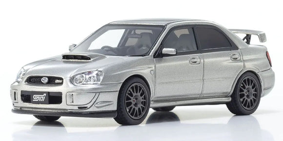 1:43 2004 Subaru Impreza S203 WRX STI -- Grey -- Kyosho