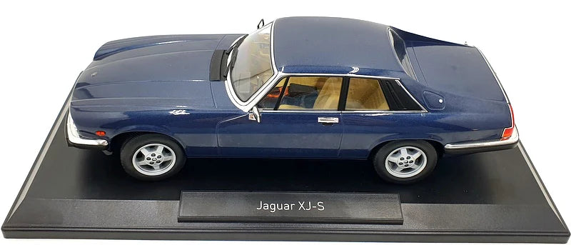 Norev 1/18 Jaguar XJ-S Coupé 1988 Bleu Métal – NV182622 – Neuf
