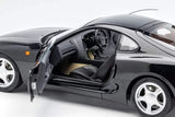 (Pre-Order) 1:18 Toyota Supra A80 w/Car Lift -- Black -- LCD Models
