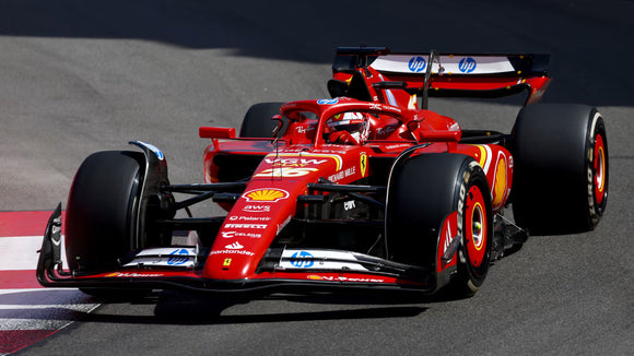 (Pre-Order) 1:18 2024 Charles LeClerc -- #16 Monaco GP Winner -- Scuderia Ferrari SF-24 -- Looksmart F1