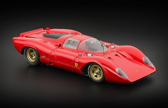 (Pre-Order) 1:18 1969 Ferrari 312P Coupe -- Red -- Top Marques